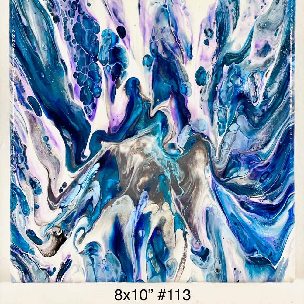 One of a kind abstract art